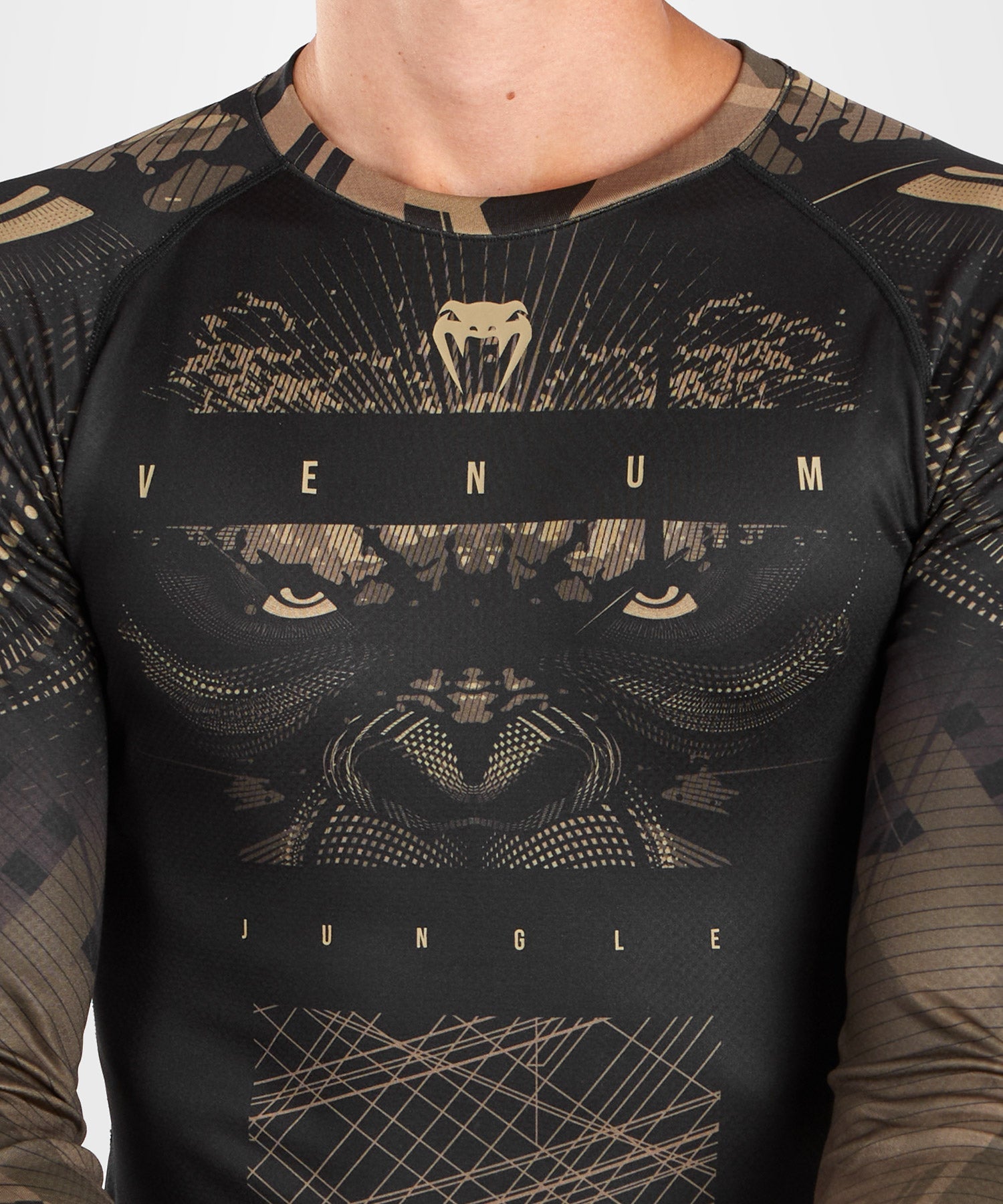 Rashguard Venum Gorilla Jungle maniche lunghe-Combat Arena