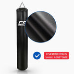 Sacco lungo Combat Arena Training PRO 60 Kg Nero-Combat Arena