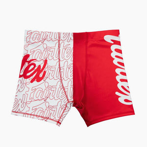 Pantaloncini a compressione Fairtex CP4 Rosso