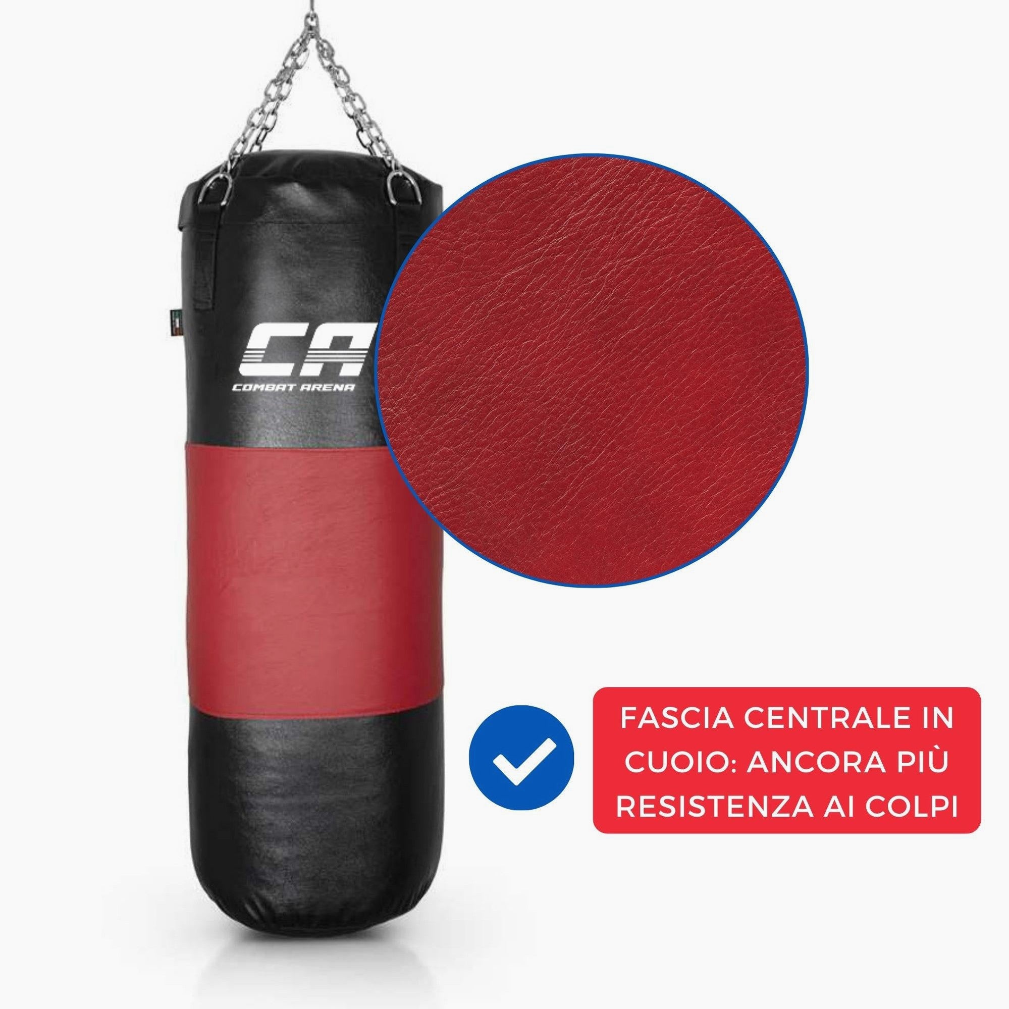 SACCO BOXE IN PELLE