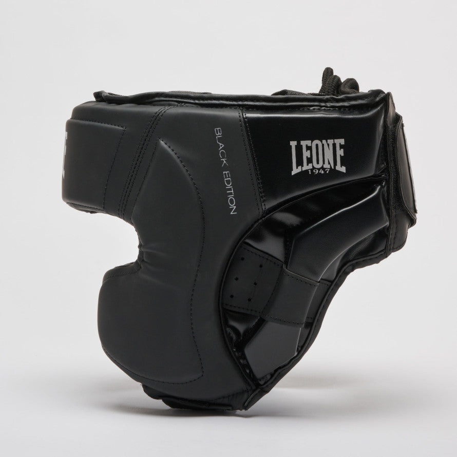 Casco Leone Black Edition CS435 con parazigomi