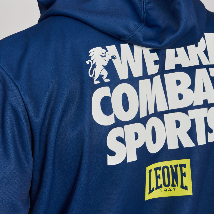 Felpa Leone Logo Wacs con cappuccio ABX136