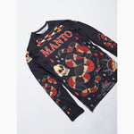 Rashguard Manto Coral maniche lunghe-Combat Arena