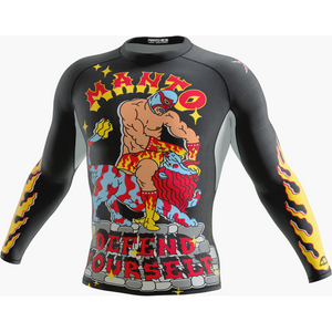 Rashguard Manto Lutador maniche lunghe