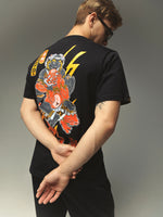 T-shirt Manto Yauhen Abu ONI nero