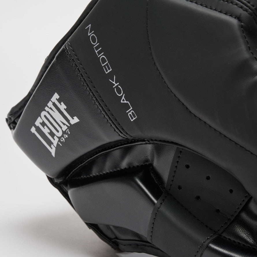 Casco Leone Black Edition CS435 con parazigomi