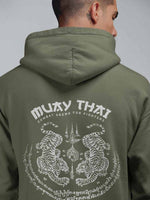 Felpa Combat Arena Muay Thai-gers con cappuccio