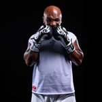 T-shirt smanicata Venum x Mike Tyson Bianco