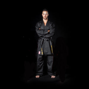 Karategi Ko Italia Nero Taglio Tradizionale-Combat Arena