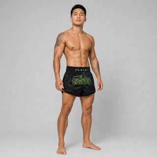 Pantaloncini Kick-Thai Fairtex BS1924 Racer Nero