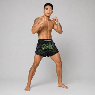 Pantaloncini Kick-Thai Fairtex BS1924 Racer Nero