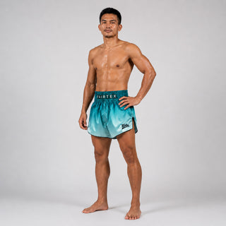 Pantaloncini kick-thai Fairtex BS1906 Fade Verde