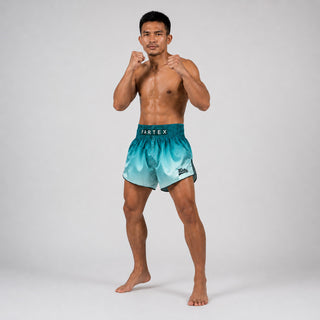 Pantaloncini kick-thai Fairtex BS1906 Fade Verde