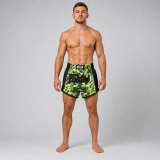 Pantaloncini kick-thai Fairtex BS1710 Green Camo