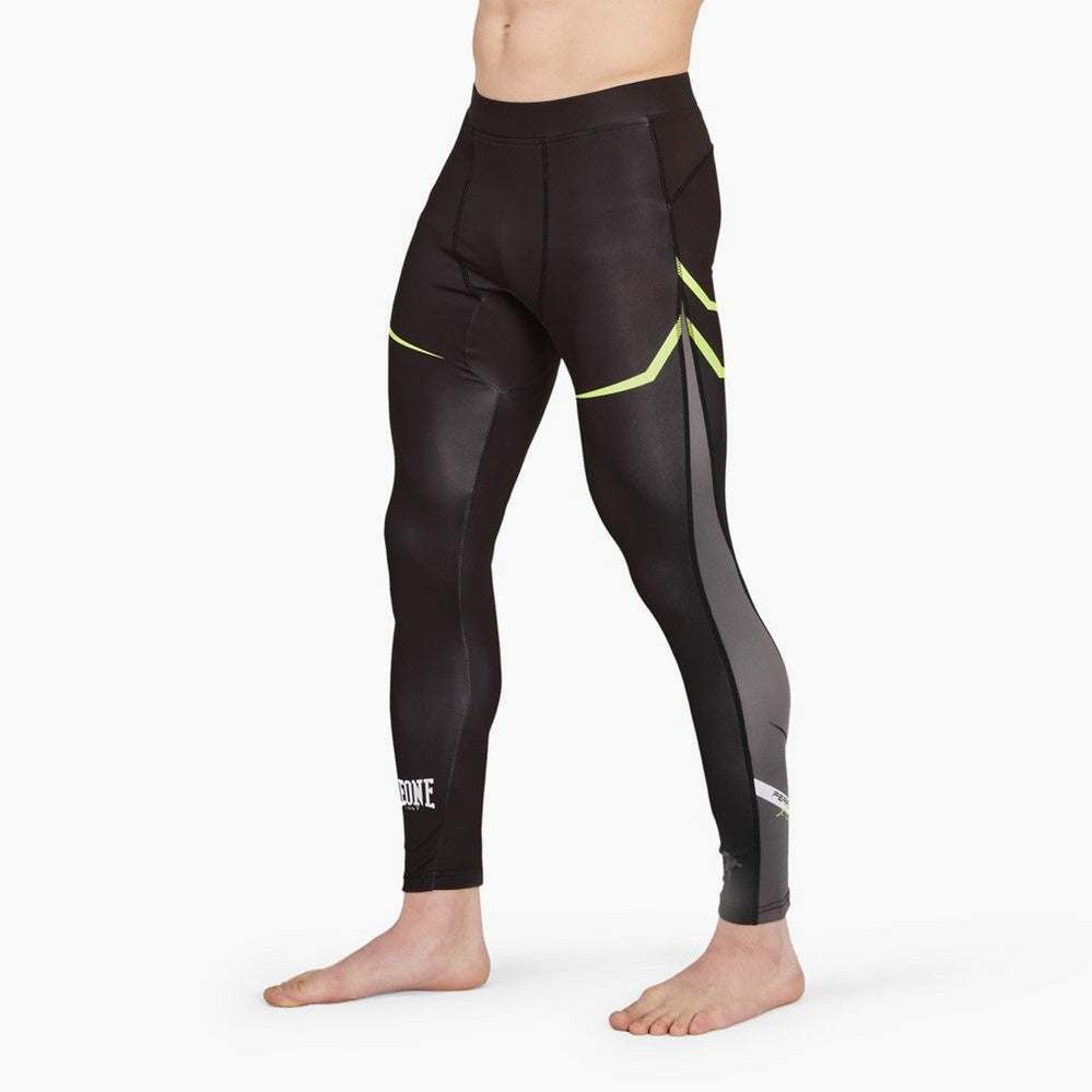 Pantaloni a compressione Leone Revo Fluo AB937F