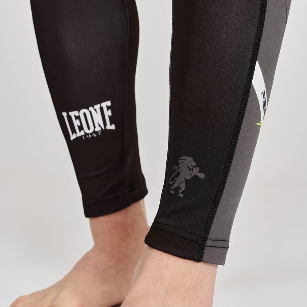 Pantaloni a compressione Leone Revo Fluo AB937F
