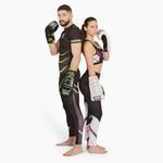 Pantaloni a compressione Leone Revo Fluo AB937F