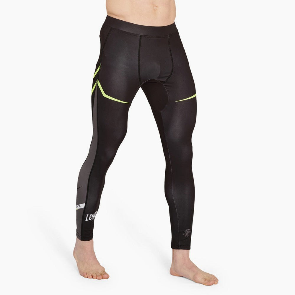 Pantaloni a compressione Leone Revo Fluo AB937F