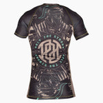 Rashguard Pride or Die Only The Strong maniche corte