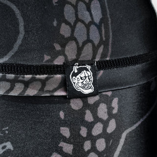 Rashguard Half Sumo Black Mamba Neon maniche lunghe