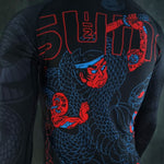 Rashguard Half Sumo Black Mamba Neon maniche lunghe