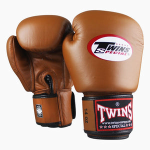 Guantoni Muay Thai Twins Special BGVL3 Retro Marrone