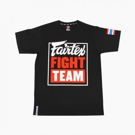 T-shirt Fairtex Fight Team TST51 Nero-rosso