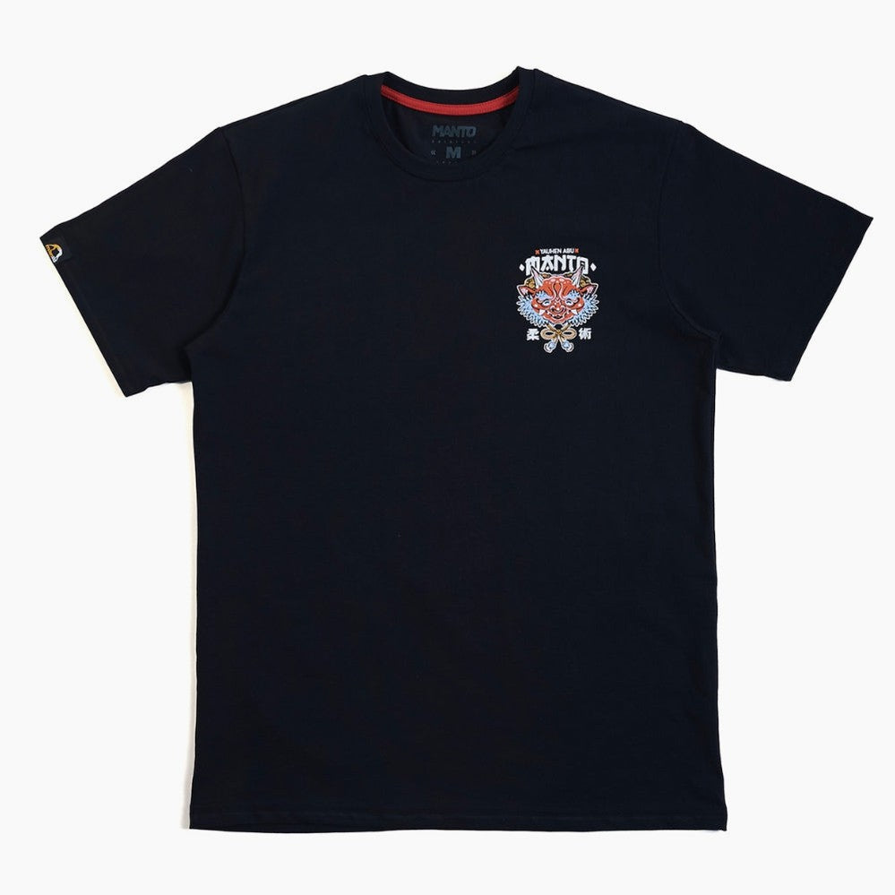 T-shirt Manto Yauhen Abu ONI nero