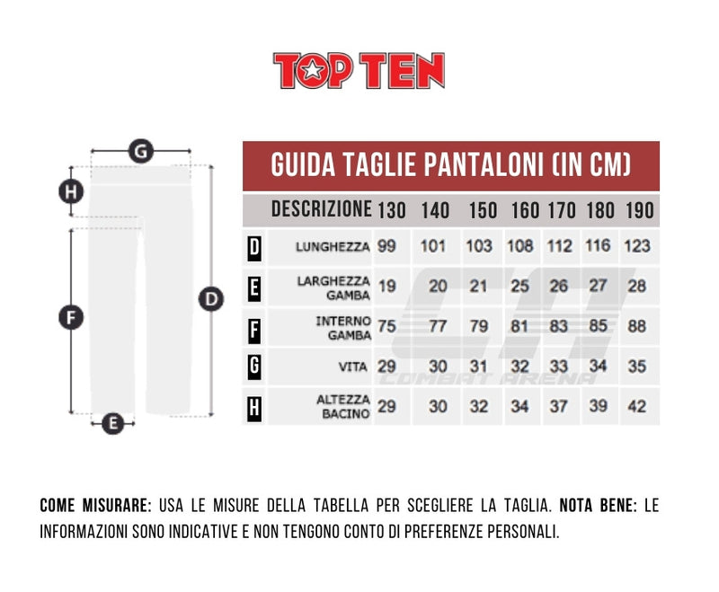 Pantaloni Da Kickboxing TOP TEN - Leggeri E Comodi Per Allenamenti Dinamici - Foto 7