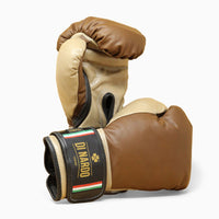 Guantoni Di Nardo con velcro 12 Oz Marrone-sabbia