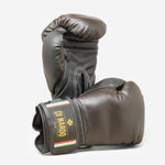 Guantoni Di Nardo con velcro 12 Oz Marrone-nero